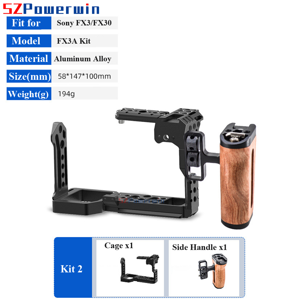 Powerwin For Sony FX3 FX30 Cam – обзор и цена Stabilizer Screw In