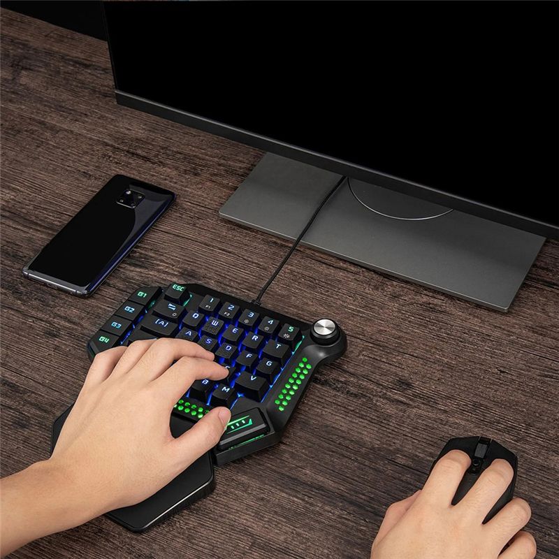 AEF6-One-Handed Mechanical Gam – обзор и цена Gaming Keyboard Training