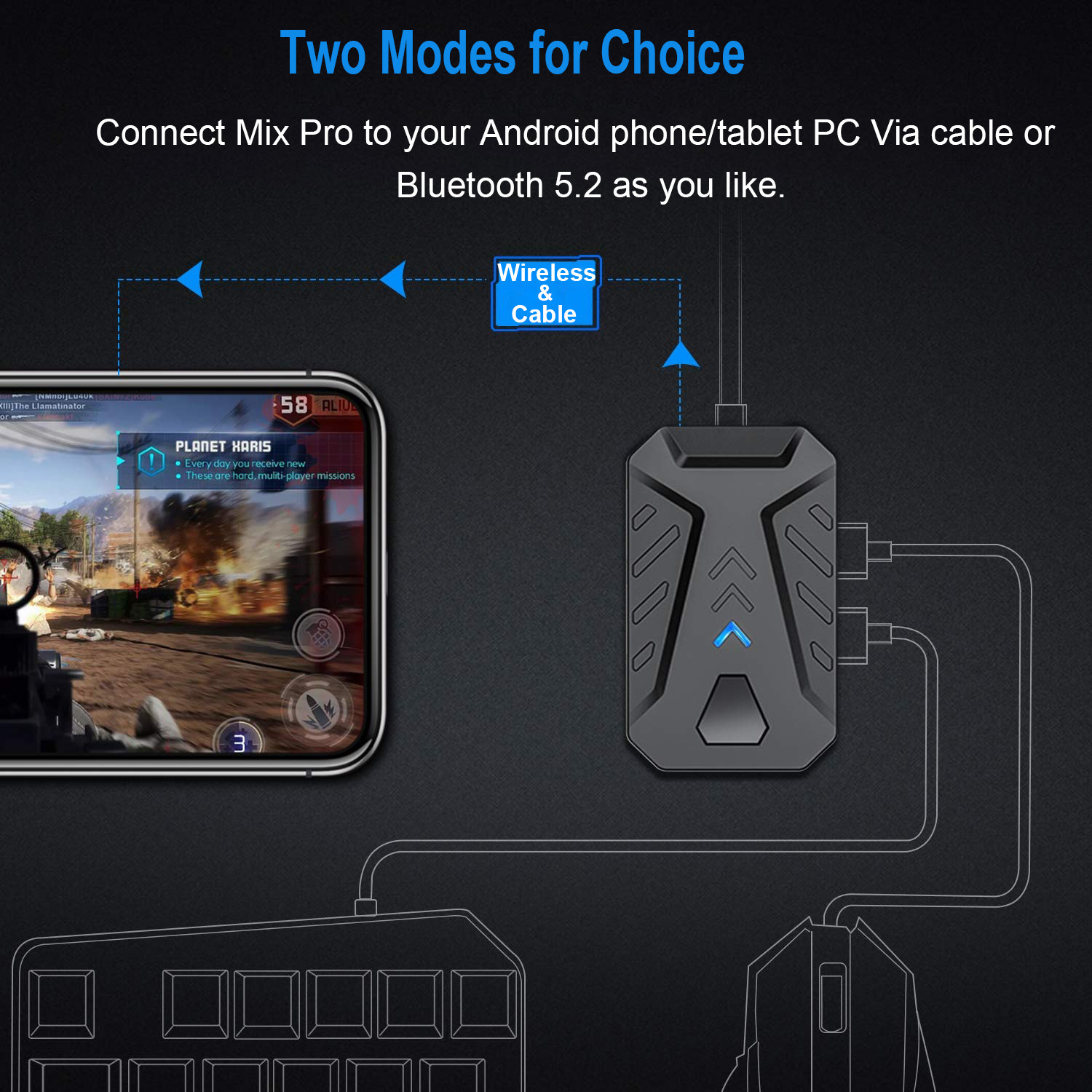 Mobile Games Converter Gaming  – обзор и цена Gaming Keyboard Hand