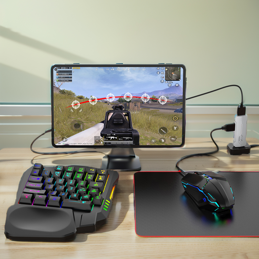 5 in 1 Mobile Game Converter K – обзор и цена Keyboard Mouse Bundle Gaming