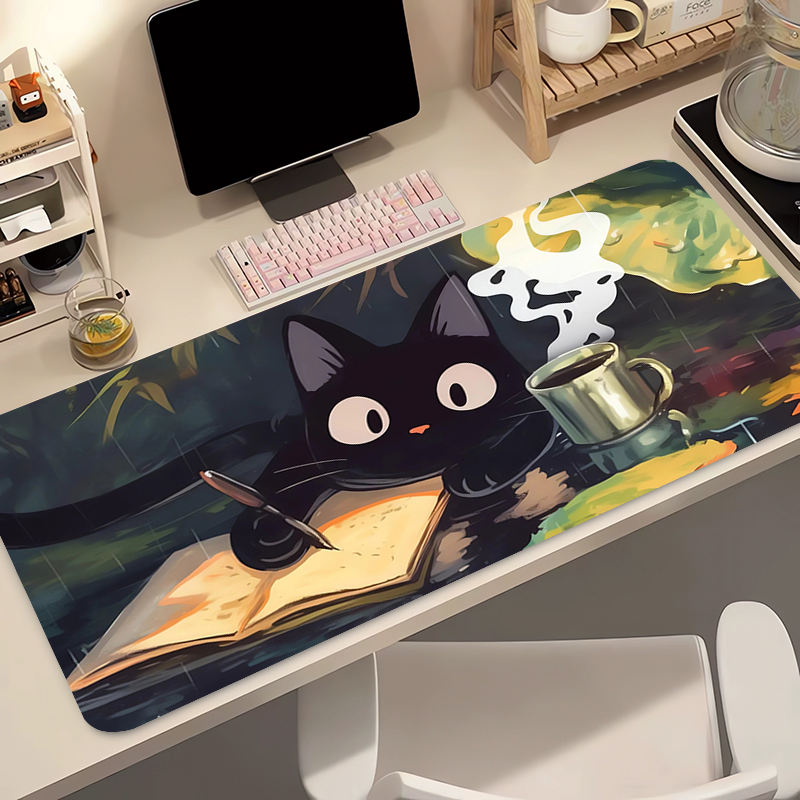 Kawaii Black Cat Silicone Soft – обзор и цена Gaming Keyboard And Mouse
