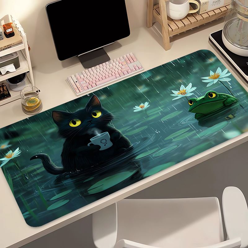 Kawaii Black Cat Silicone Soft – обзор и цена Gaming Keyboard And Mouse