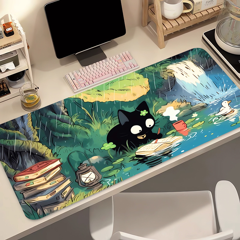 Kawaii Black Cat Silicone Soft – обзор и цена Gaming Keyboard And Mouse