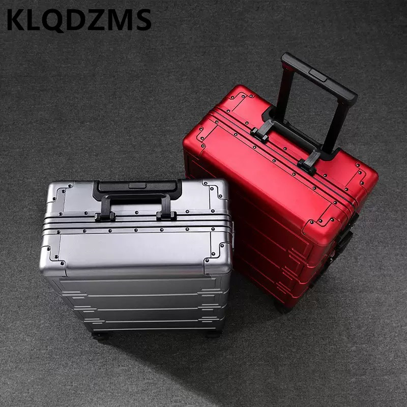 KLQDZMS Men's Luggage Bag All  – обзор и цена Aluminum Case 65