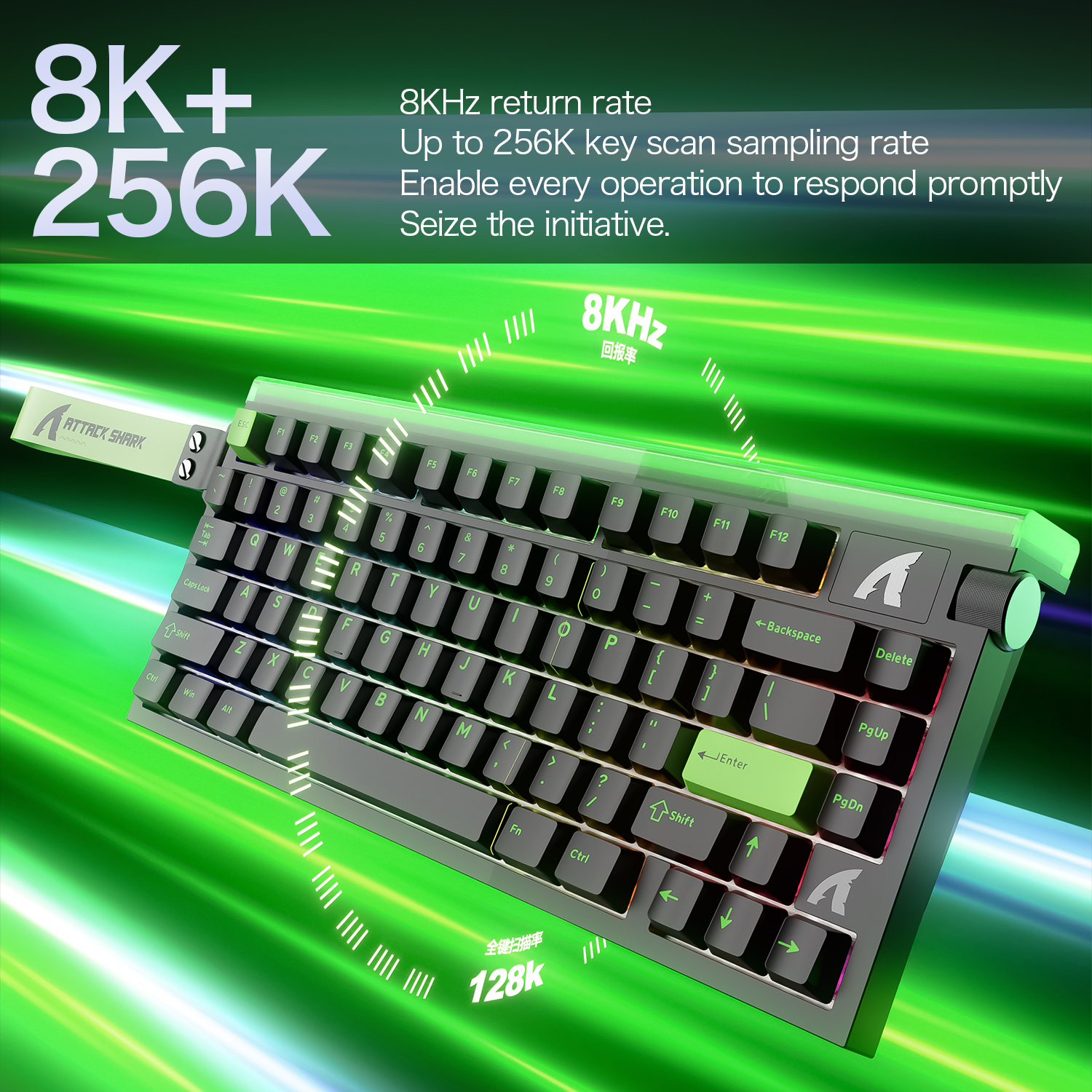 R85 ATTACK SHARK R85HE Magneti – обзор и цена Gaming Keyboard Expensive