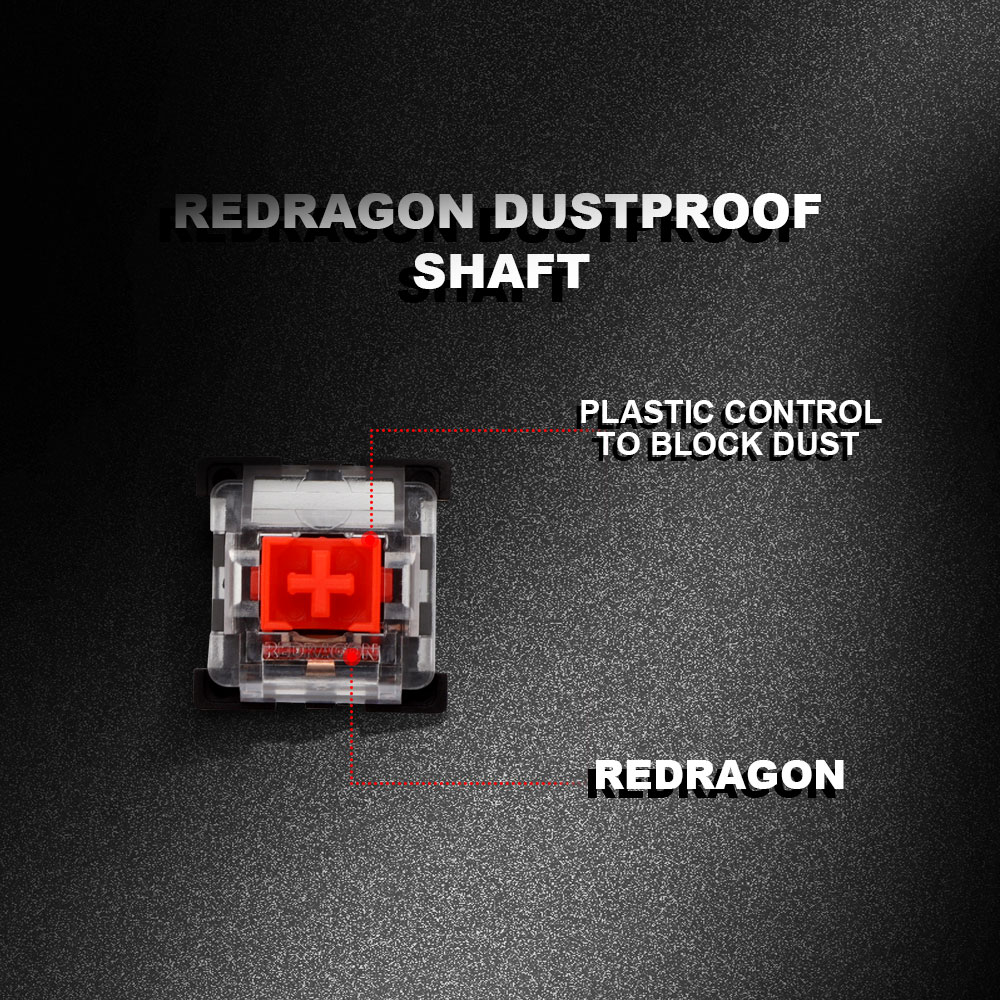 REDRAGON SMD RGB MX switch 3Pi – обзор и цена Keyboard Gaming Blue Switch