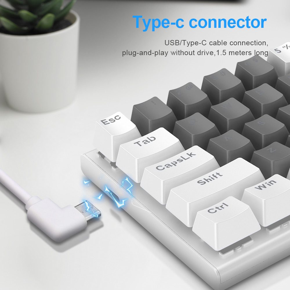 E-YOOSO Z11 RGB USB 60% Mini M – обзор и цена Keyboard Gaming Blue Switch